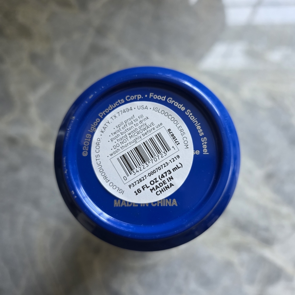 Igloo Fisher Tall Stainless Steel Cup 16oz - Picture 4 of 5